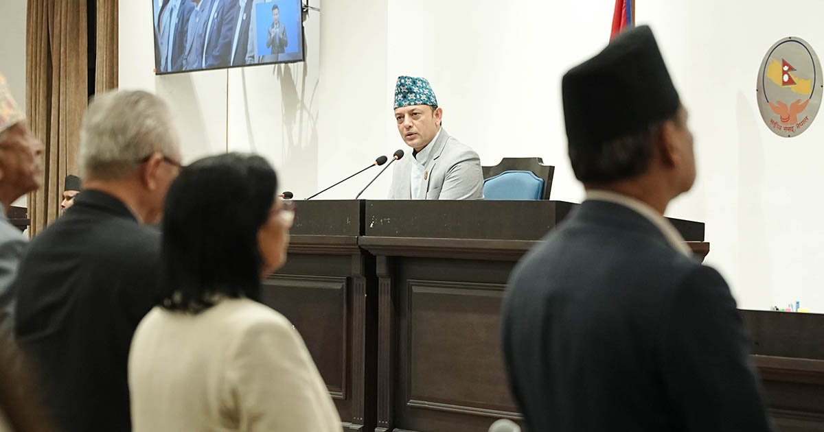 प्रतिनिधिसभा को बैठक बस्दै, यस्तो छ सम्भावित कार्यसूची