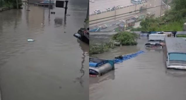 भोटेकोशी बाढीमा ६७७ मजदुर सम्पर्कविहीन, ५१५ ट्रक तथा कन्टेनर बेपत्ता